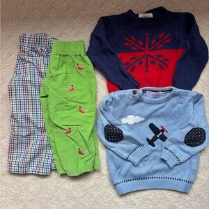 Baby boy 6-12 months TBBC bundle (3) +  additional sweater
